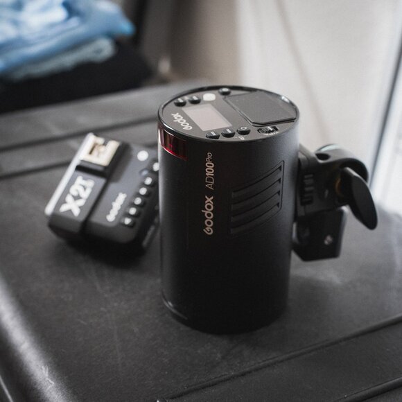 Godox AD100 Pro Flash and Trigger - Picture 1 of 4